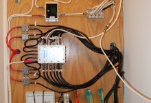 Backboard wiring